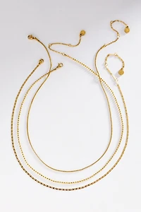 BaubleBar Anita Water-Resistant Necklaces, Set of 3