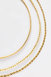 BaubleBar Anita Water-Resistant Necklaces, Set of 3