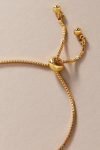 By Anthropologie All My Love Sparkle Heart Bracelet