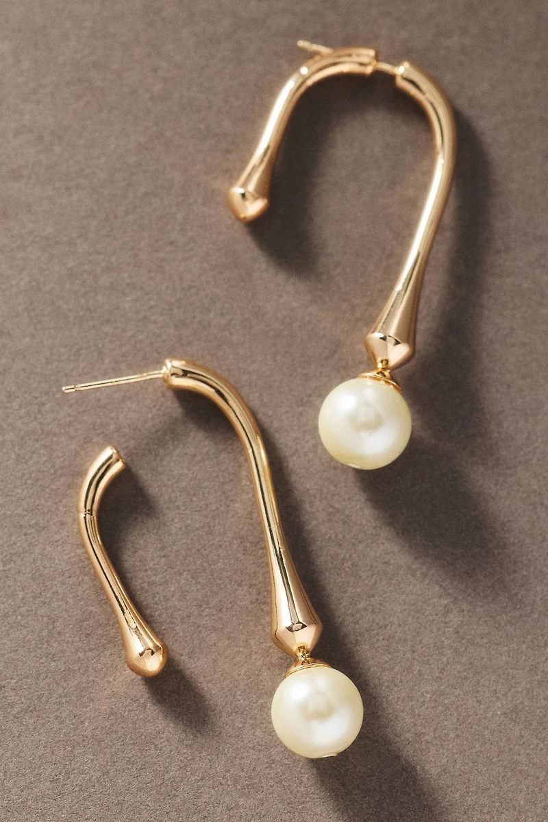 By Anthropologie Perla Front-Back Earrings