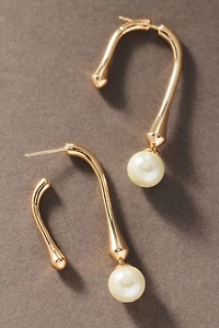By Anthropologie Perla Front-Back Earrings