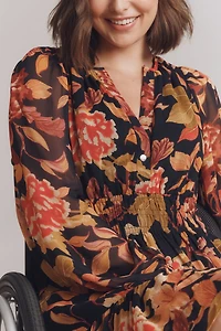 The Adaptive Somerset Long Sleeve Mini Dress