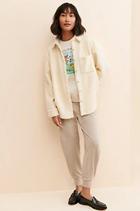 DONNI. Polar Fleece Shirt Jacket