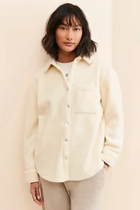 DONNI. Polar Fleece Shirt Jacket