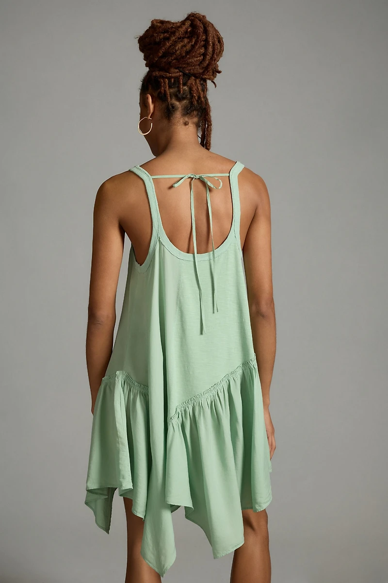 Daily Practice by Anthropologie Asymmetrical Flounce Dress