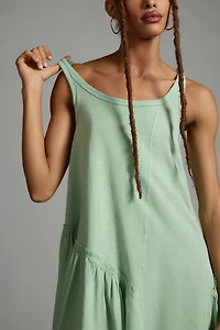 Daily Practice by Anthropologie Asymmetrical Flounce Dress