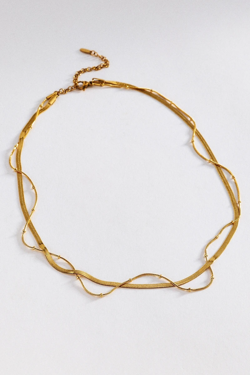 Water-Resistant Layered Necklace