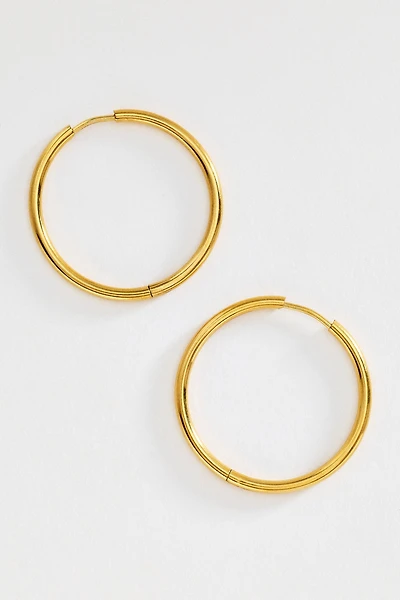 Water-Resistant Hoop Earrings