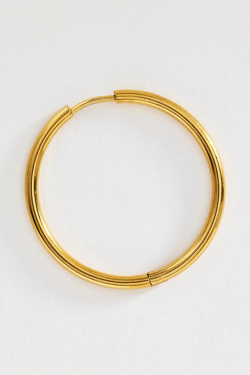 Water-Resistant Hoop Earrings