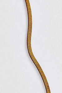 Water Resistant Herringbone Necklace