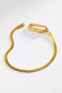 Water-Resistant Herringbone Bracelet