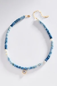 By Anthropologie Demi-Fine Beaded Crystal Necklace
