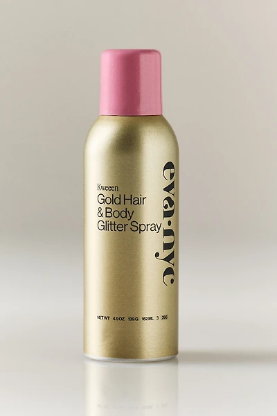 Eva NYC Kweeen Gold Hair & Body Glitter Spray