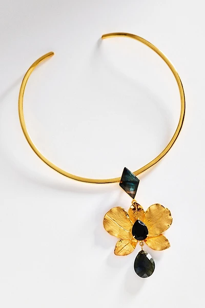 Bohème by Véro Orchidea Drop Necklace