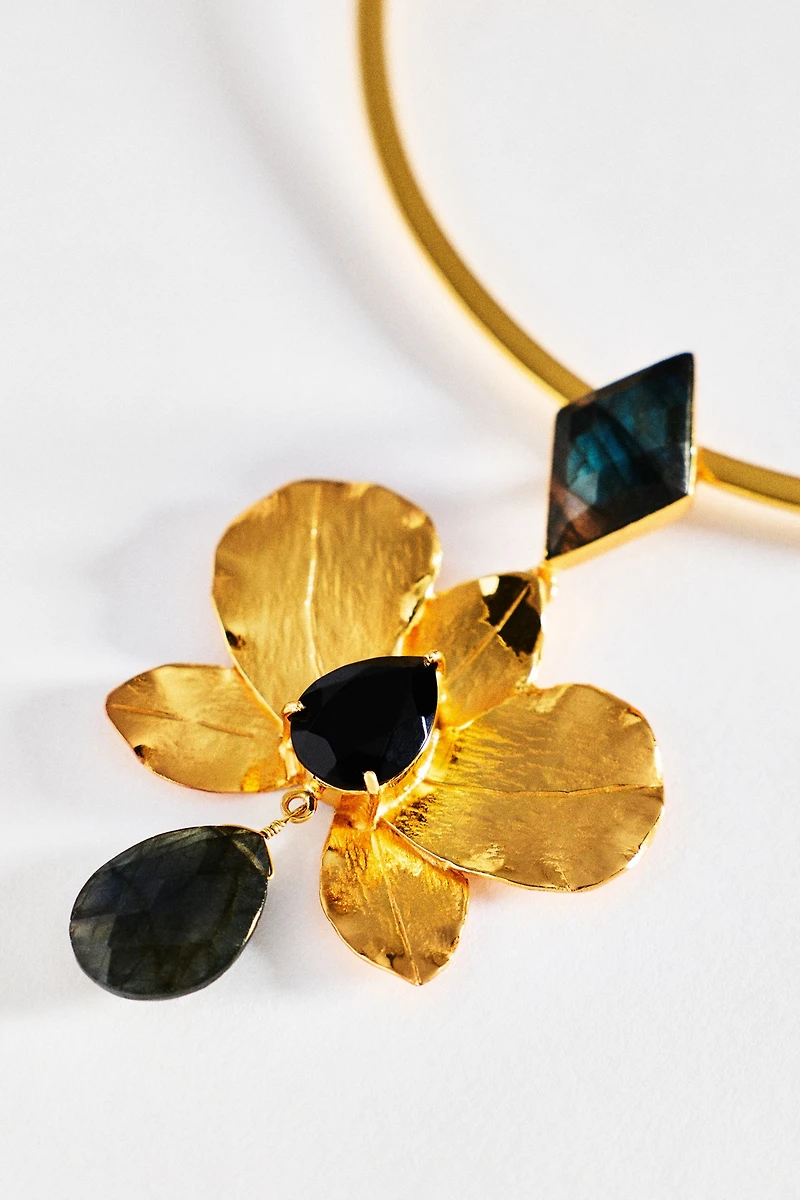 Bohème by Véro Orchidea Drop Necklace