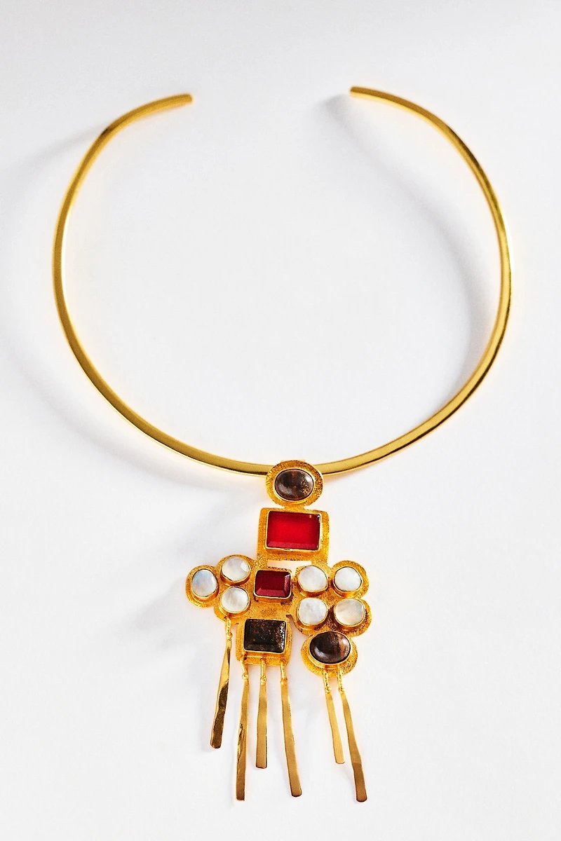 Bohème by Véro Nefertiti Drop Necklace