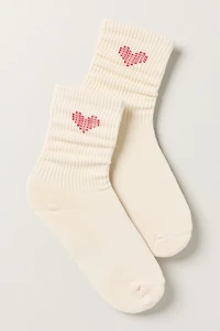 American Trench Heart Icon Trouser Socks