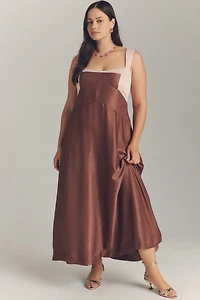 Maeve The Jocelyn Sleeveless Slip Midi Dress