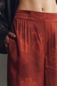 FARM Rio Printed Wide-Leg Pants
