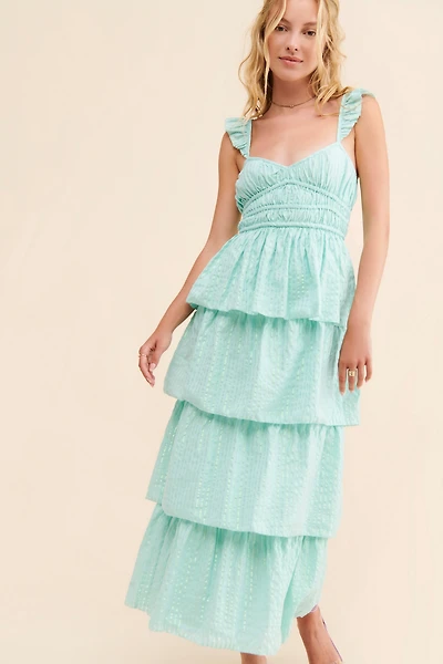 Saylor Myrtle Tiered Dress