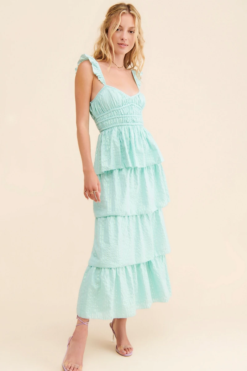 Saylor Myrtle Tiered Dress