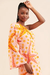 FARM Rio One-Shoulder Starfish Dress