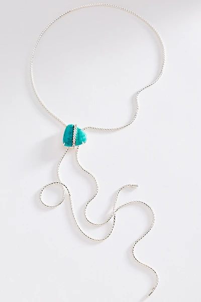 Ettika Turquoise Solstice Bolo Necklace