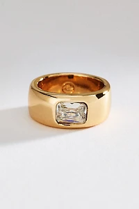 Ettika Emerald Cut Treasure Ring