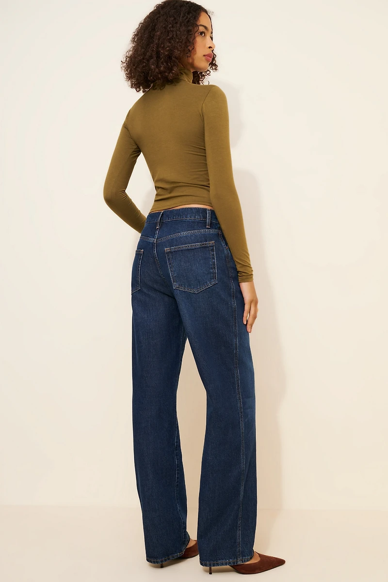 Reformation Val 90's Mid-Rise Jeans