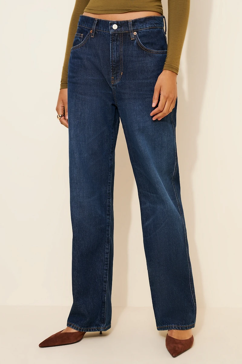 Reformation Val 90's Mid-Rise Jeans