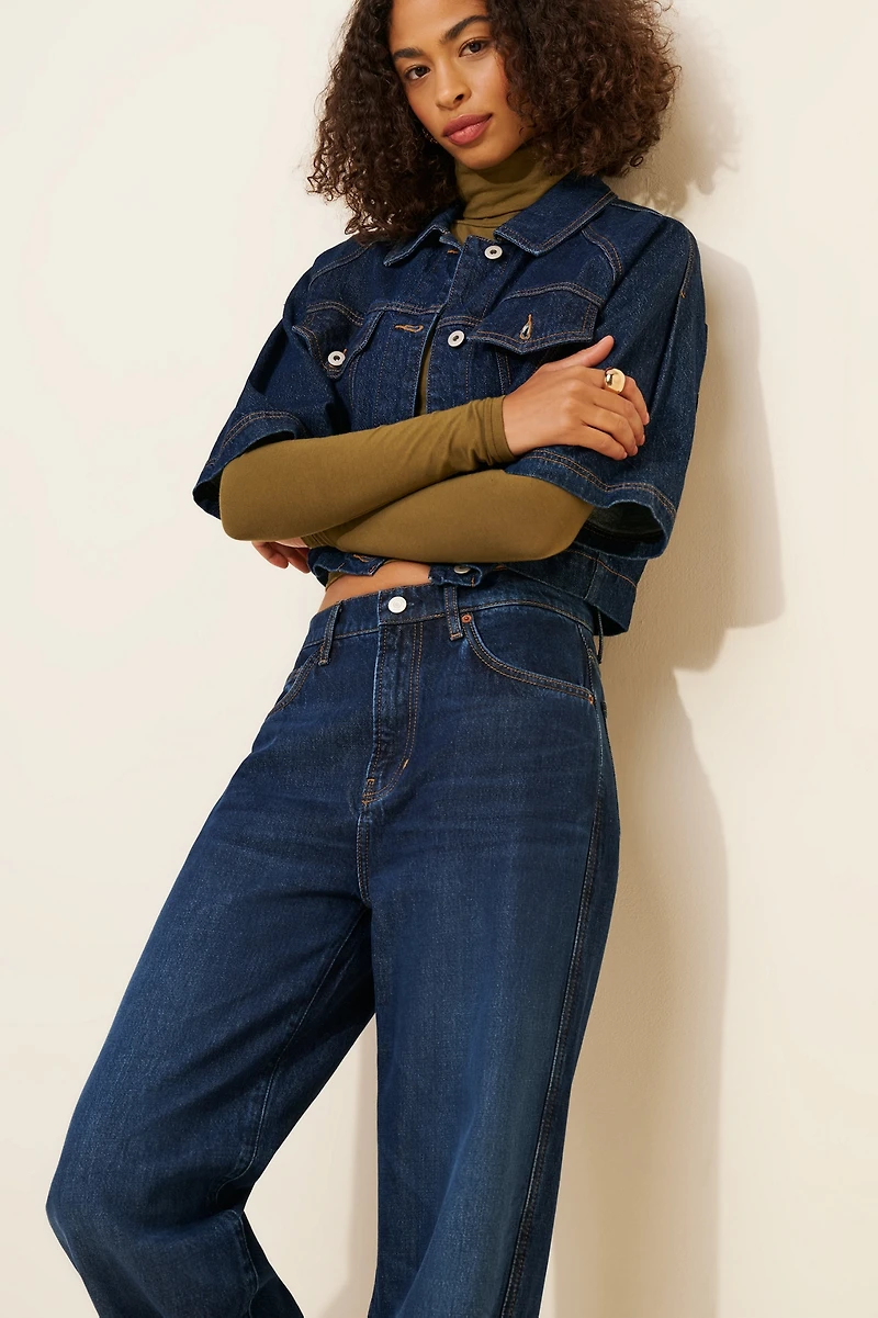 Reformation Val 90's Mid-Rise Jeans