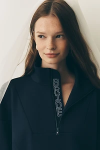 Mare Quarter-Zip Track Sweatshirt and Shorts Set