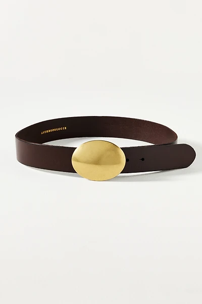By Anthropologie Oval Plaque Belt
