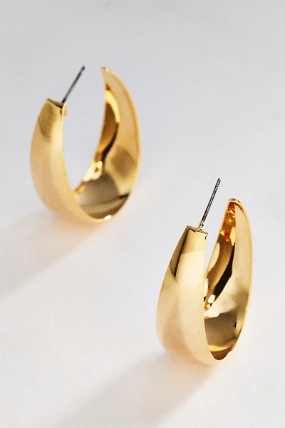 By Anthropologie Chunky Hoop Earrings