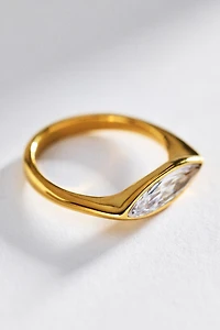 By Anthropologie Delicate Marquise Ring