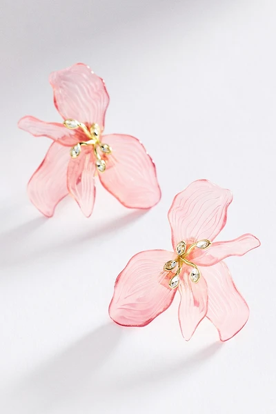Sculpted Floral Earrings