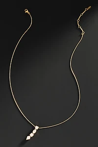 By Anthropologie Demi-Fine Delicate Pendant Necklace