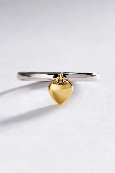Ana Luisa Leia Heart Ring