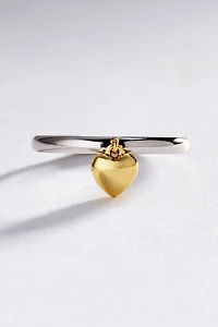 Ana Luisa Leia Heart Ring