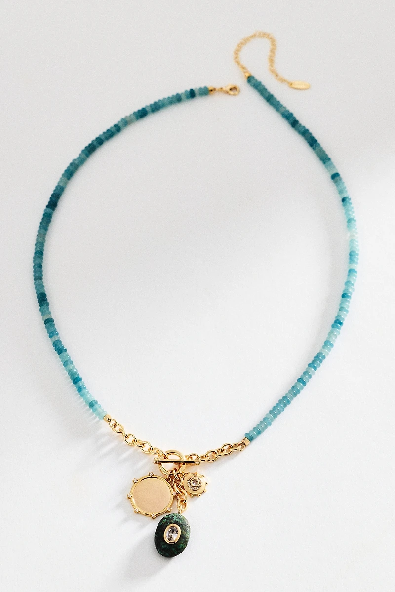 Beaded Charm Necklace