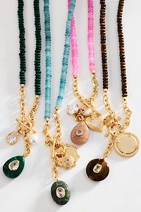 Beaded Charm Necklace