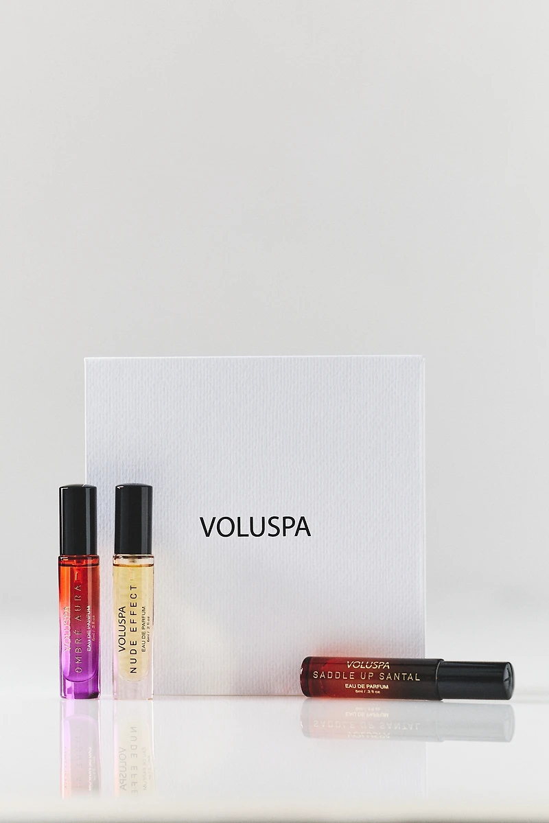 Voluspa Warm & Spiced Travel Trio Gift Set