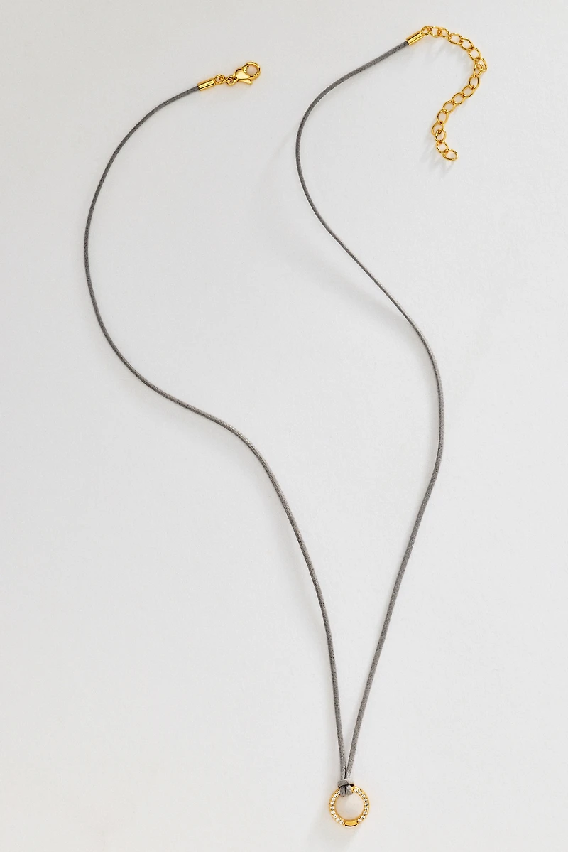 Goldbug Collection Charm Cord Necklace
