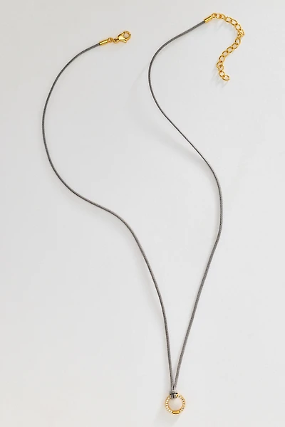 Goldbug Collection Charm Cord Necklace