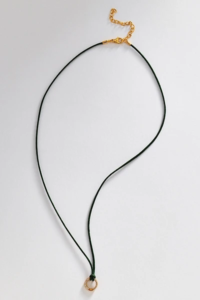 Goldbug Collection Charm Cord Necklace
