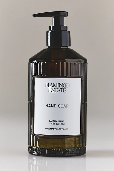 Flamingo Estate Rosemary Clary Sage Glass Bottle Hand Soap