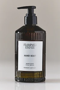 Flamingo Estate Rosemary Clary Sage Glass Bottle Hand Soap