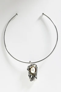 Heaven Mayhem Mother of Pearl Charm Necklace