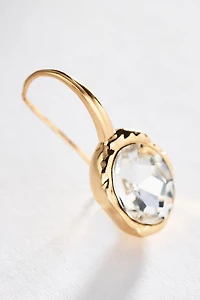 By Anthropologie Faceted Crystal Drop Earrings