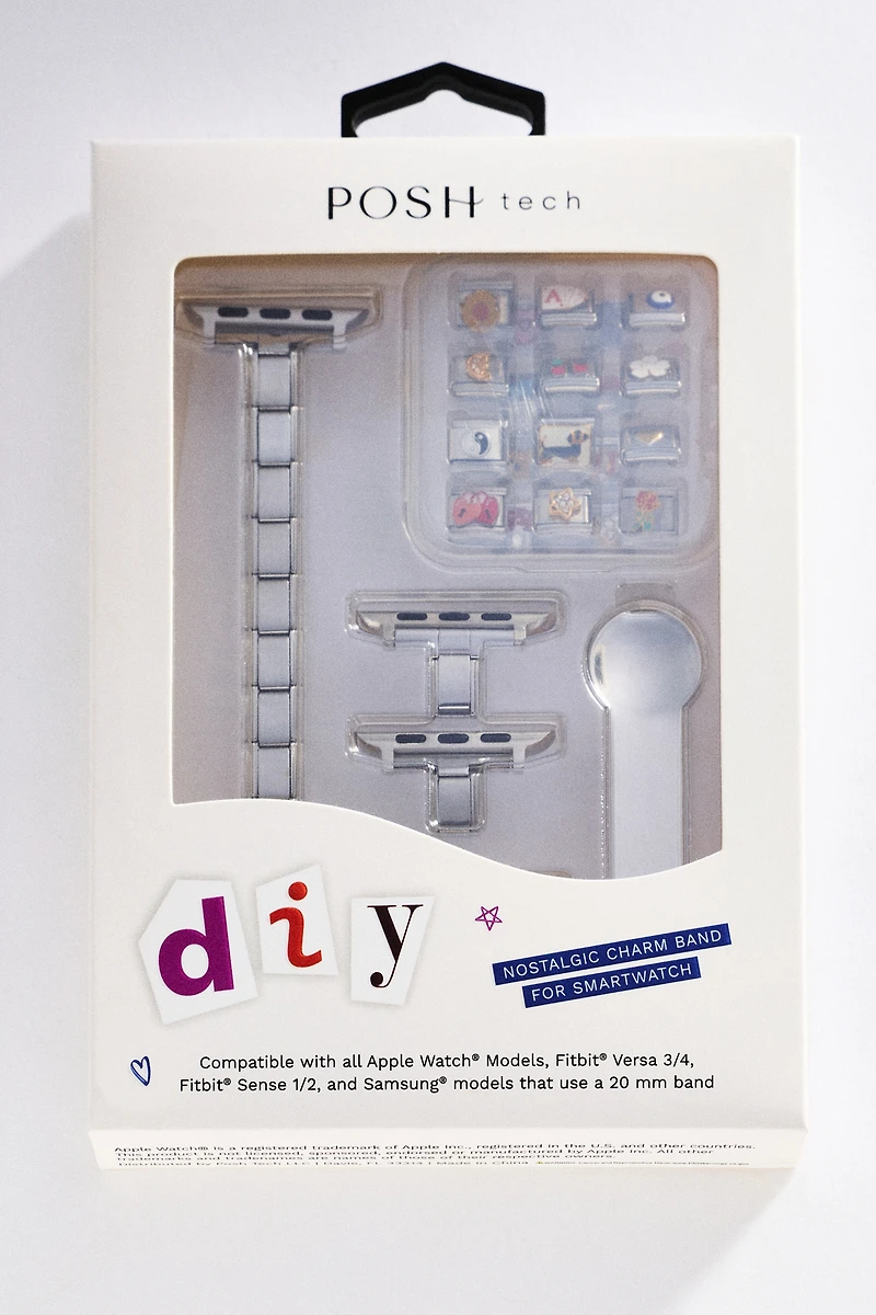 Posh Tech Nostalgic DIY Charm Band